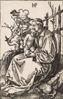 The Virgin with the Pear by Hans Sebald Beham, 1521