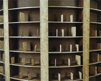 At the end of space (former library of the Saltsjöbaden Observatory) - Susanne Kriemann