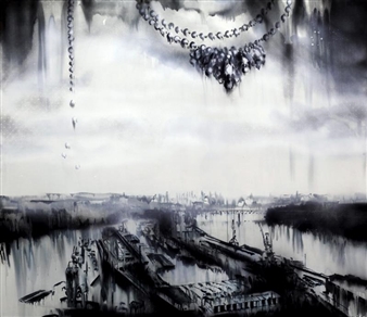 Winter harbor II - Lucia Tallová