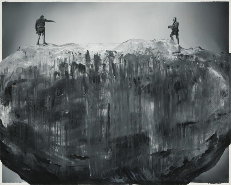 Artwork by Ondřej Basjuk, Stone, Made of acryl, canvas