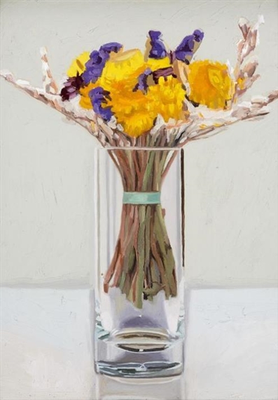 Strohblumen II by Peter Dreher, 1975