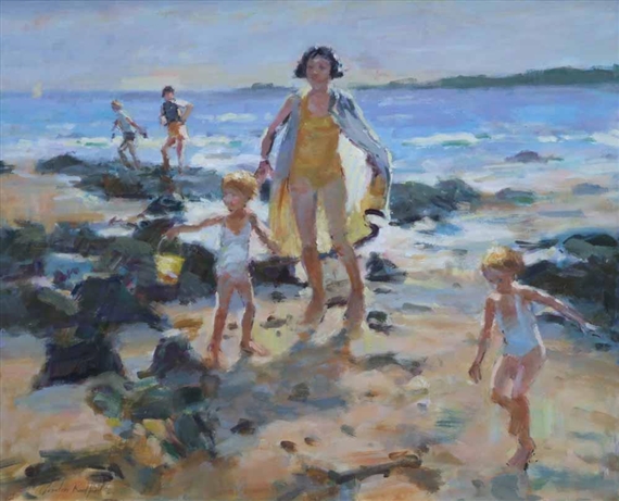 A Day Out at the Beach by Gordon Radford