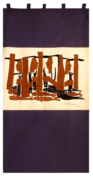 Fish Vendors by Anita Magsaysay-Ho, 1977