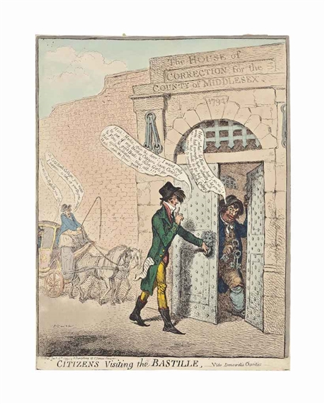 Citizens Visiting the Bastille (Vide. Democratic Charities)