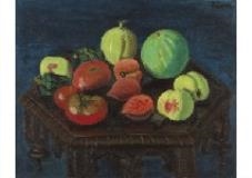 Vegetables on the table - Koide Narashige