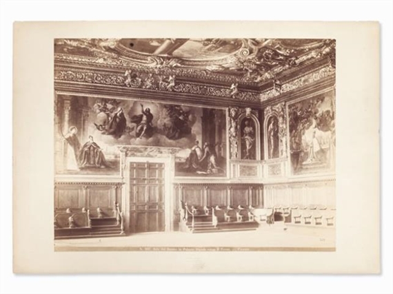 Sala del Senato by Carlo Naya, circa 1865