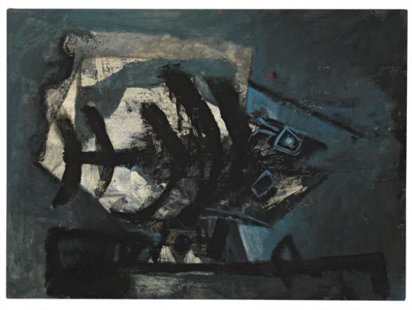 Antoni Clavé | Poisson Noir (1958) | MutualArt