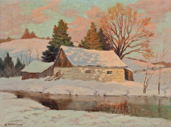 Spring Evening, Dornie, Glengarry by Stuart McCormick