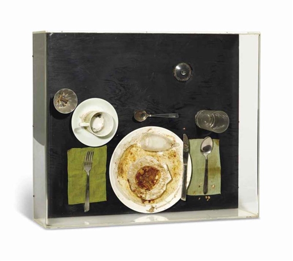 Daniel Spoerri | Restaurant Spoerri Tisch (1969) | MutualArt