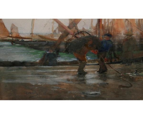 Unloading Nets, Lowestoft