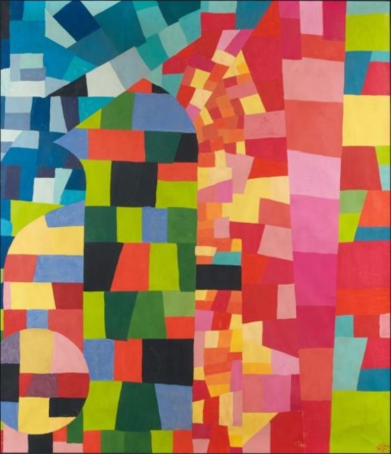 Artwork by Otto Freundlich, COMPOSITION, Made of Gouache on paper