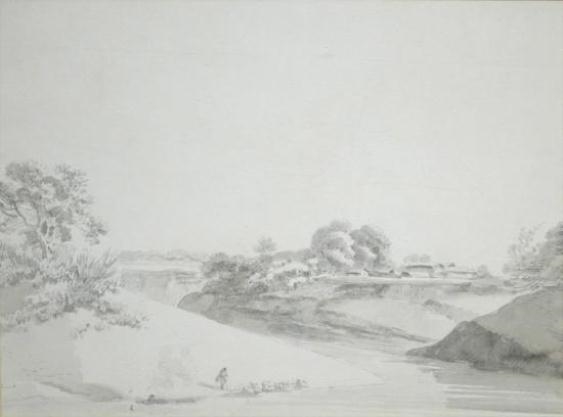 An Indian River Scene by William Daniell