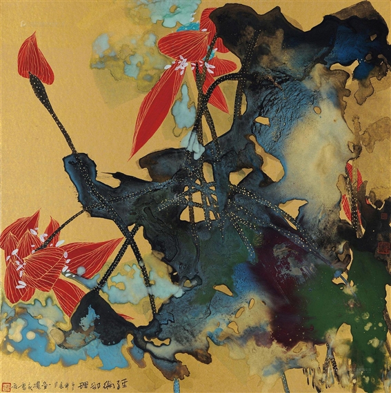 LOTUS POND by Cao Jun, 2013