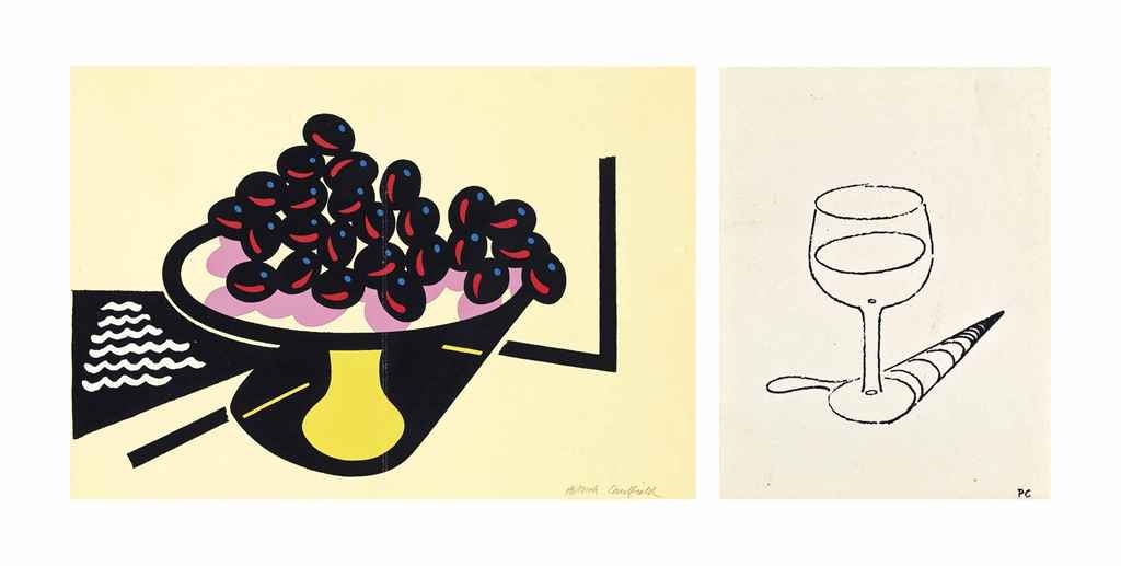patrick-caulfield-tate-menu-wine-glass-mutualart