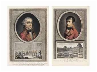 2 works; Bonaparte Premier Consul de la République Française - Revue du Quintidi (Portalis & Beraldi II, no. 12, p. 686) - Jean Duplessis-Bertaux