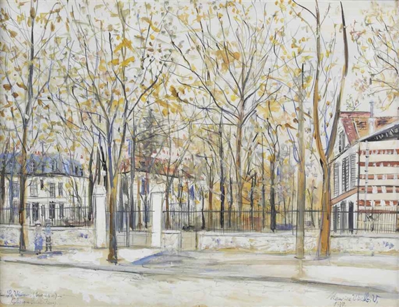Maurice Utrillo | VESINET (SEINE-ET-OISE) (1937) | MutualArt
