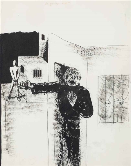 De gevoelige cipier by Frits van den Berghe