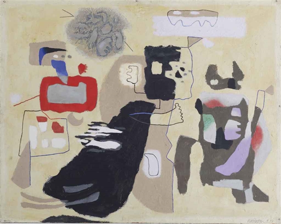 Fra Diavolo by Willi Baumeister, 1951