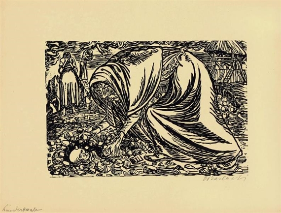 KINDERTOD by Ernst Barlach, 1920