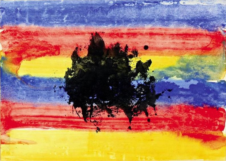 Artwork by Hermann Glöckner, UNTITLED, Made of Gouache and India ink on paper