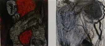 Witness I diptych - Vivienne Dadour