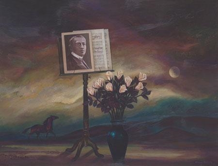 "Homage to Rachmaninoff by Wendy Malan, 1994