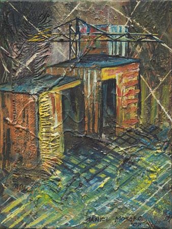 3 works; Industrial Scene I, Industrial Scene II, Industria Scenel IlI by Daniel Mosako, 2007