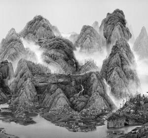 Yang Yongliang: From The New World - Galerie Paris-Beijing, Brussels