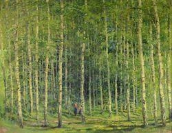 BIRCH GROVE by František Myslivec, 1950