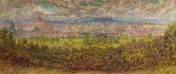 VIEW OF BRNO by František Myslivec, 1945