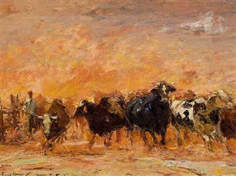Cattle Herders - Willem Boshoff