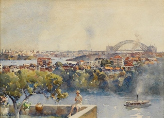 Sydney Harbour - Benjamin Edwin Minns
