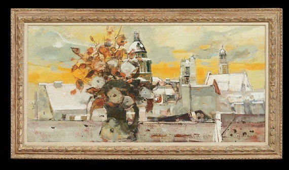 Bouquet au Pantheon by Michel Rodde