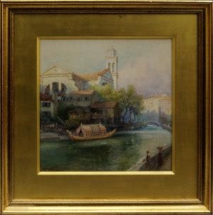 San Trovaso Squero, Venice by Mary S. Hagarty