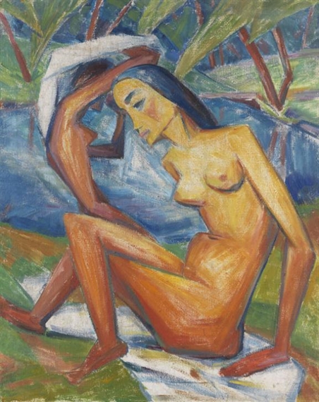 Akte by Dorothea Maetzel-Johannsen, 1919