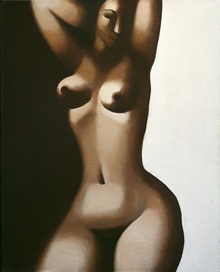 A Nude by Toma Trifonovski, 1980's
