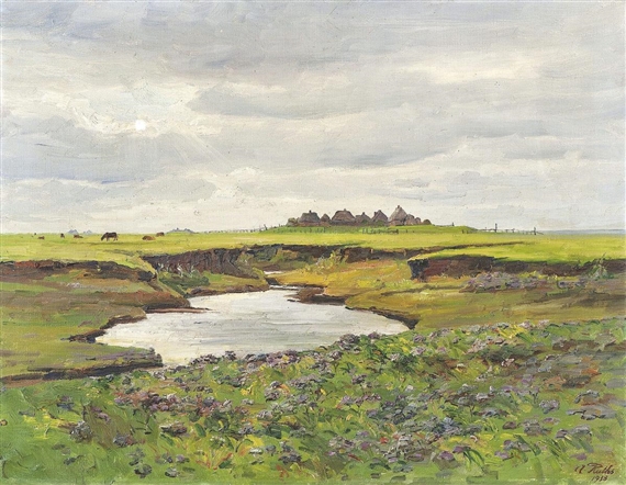 Halligpriel by Amelie Ruths, 1938