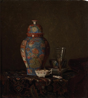 Still Life with Ginger Jar - Max Schöbl