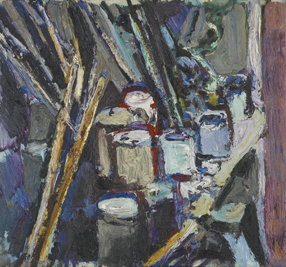 THE ARTIST'S STUDIO by Patrick Swift