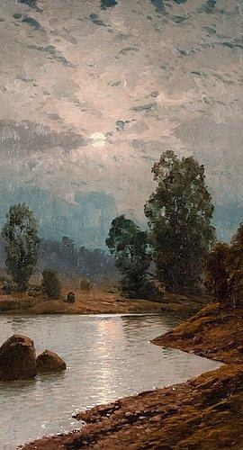 MOONLIT NIGHT by Eugen Taube
