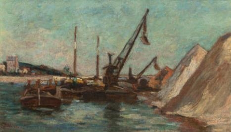 Quai de Bercy by Armand Guillaumin, circa 1880