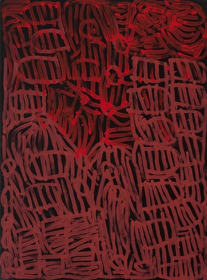 Awelye (Atnwengerrp) by Minnie Pwerle, 2000
