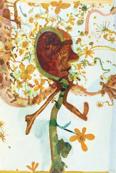 Self Portrait (The Afternoon Walk, Dunmoochin) by John Olsen, 1969