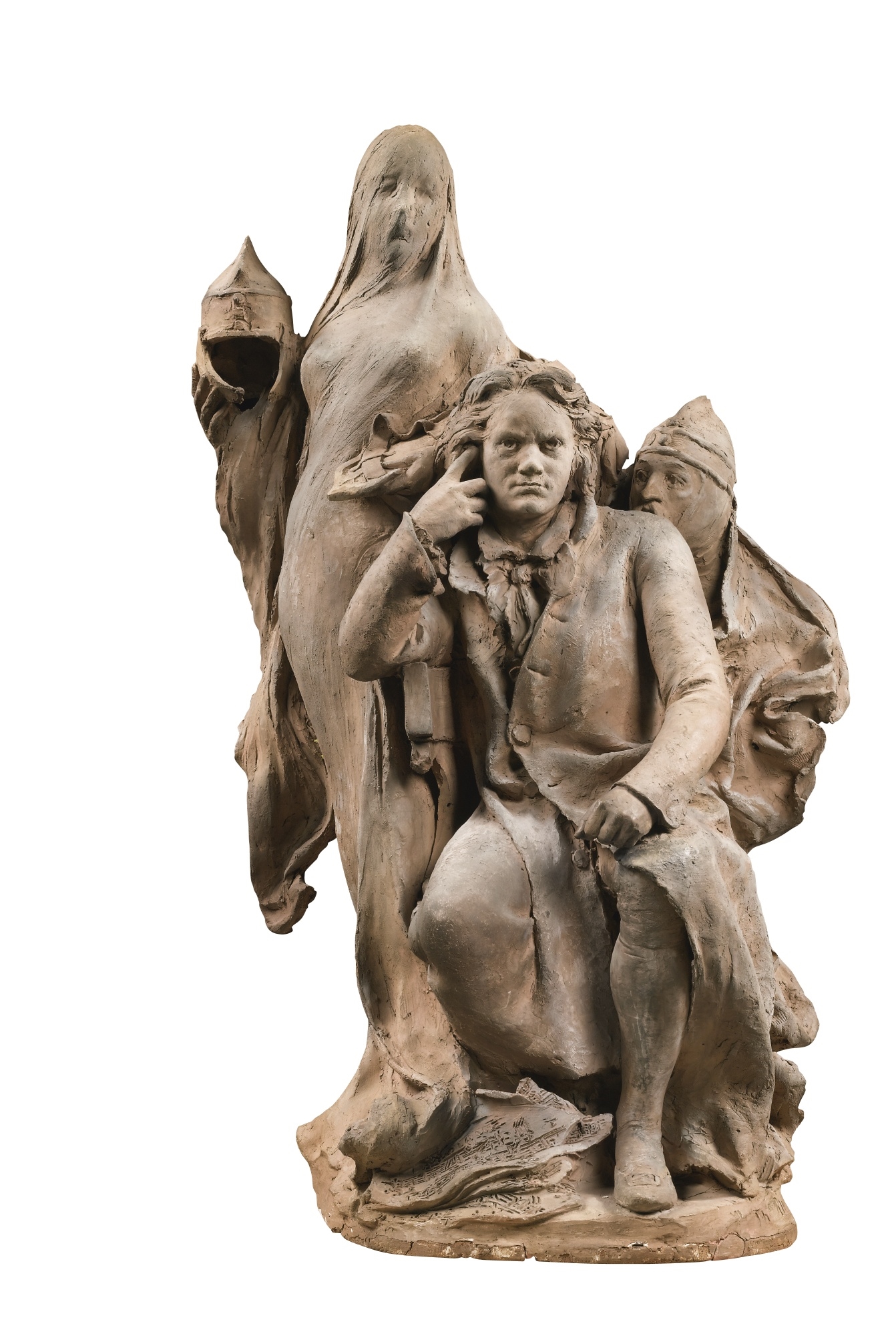 Théodore Riviere | AN ORIGINAL MODEL FOR A MONUMENT TO BEETHOVEN ...