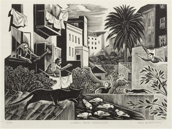 Back Gardens, Lisbon - Iain MacNab