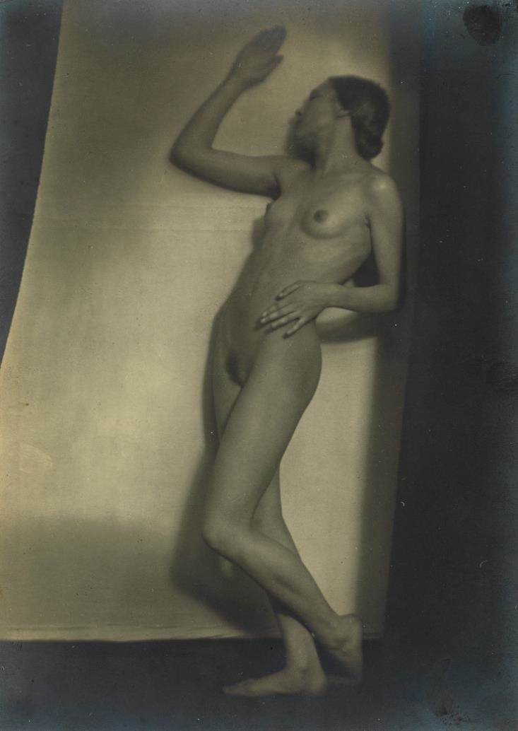 Artwork by Germaine Krull, 4 elegant nudes (at least 3 of Berthe Krull), Ma...