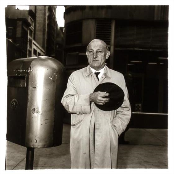 Man at a Parade on Fifth Avenue, N.Y.C by Diane Arbus, 1969