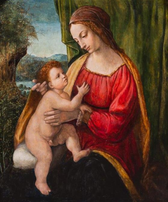 Bernardino Luini | The Madonna and Child | MutualArt
