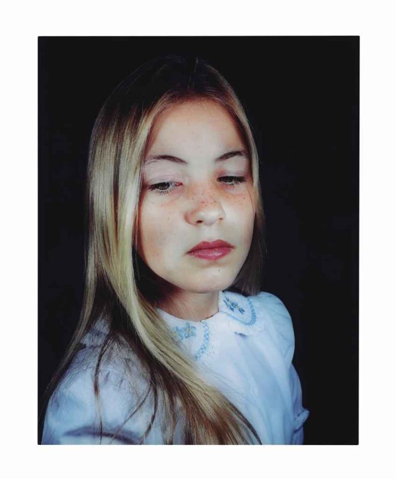 Artwork by Anna Gaskell, Beat him When he Sneezes, Made of Color coupler print face mounted on Plexiglas