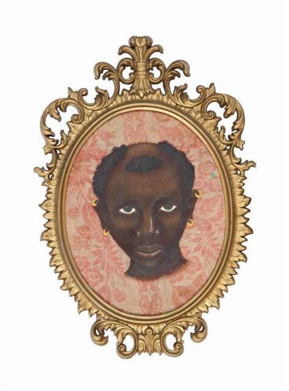 2 Works: Things Fall Apart: Kanuri Woman (African Series); and A Companion Painting